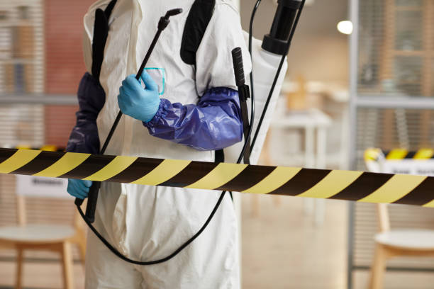 Professional Biohazard technician working in Canton, MO